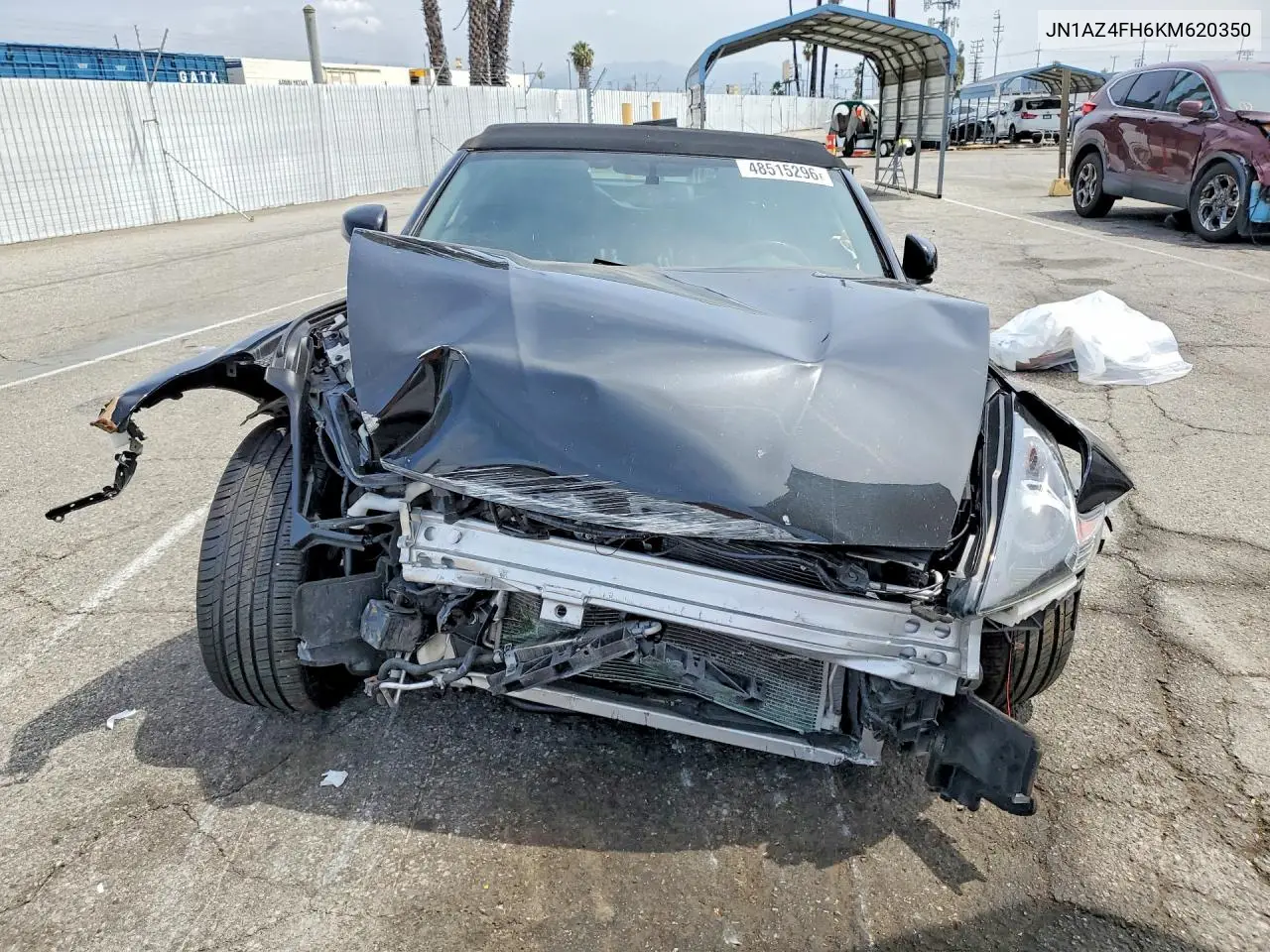 2019 Nissan 370Z Roadster VIN: JN1AZ4FH6KM620350 Lot: 48515296