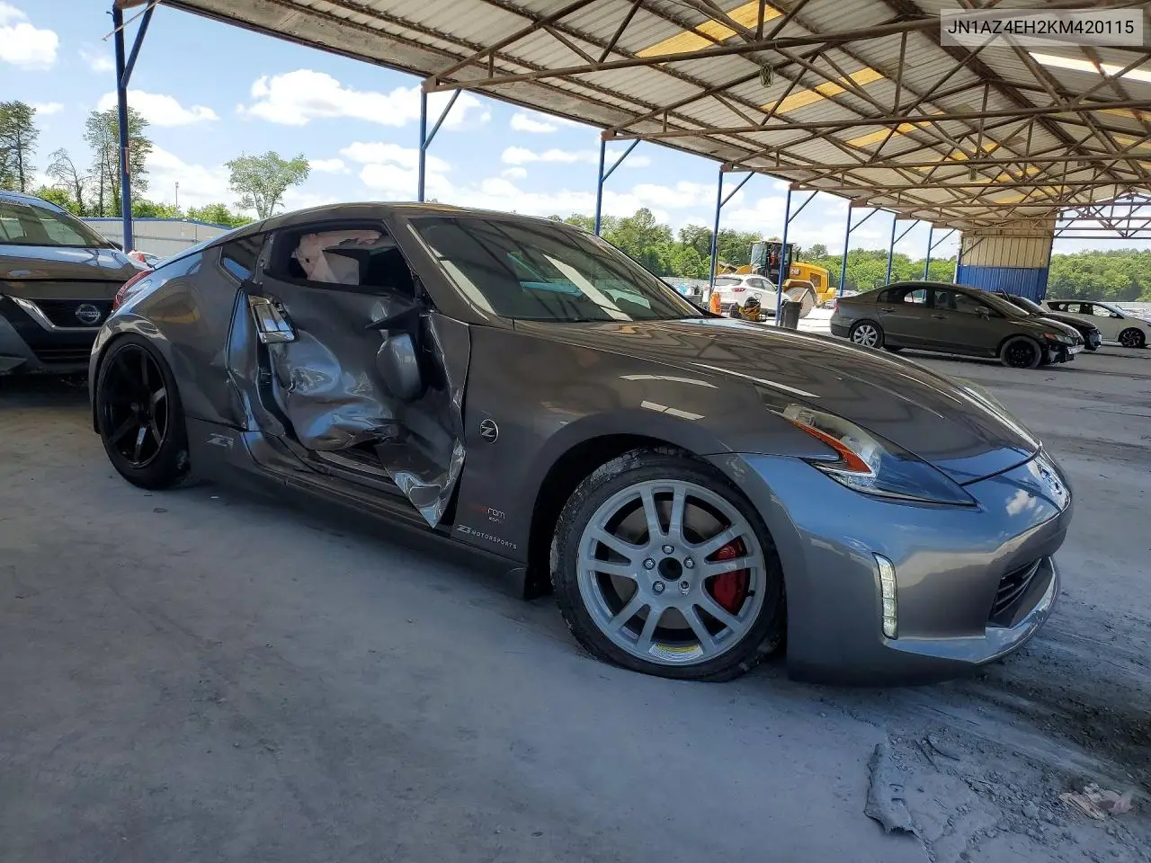 2019 Nissan 370Z Sport Touring VIN: JN1AZ4EH2KM420115 Lot: 54054856