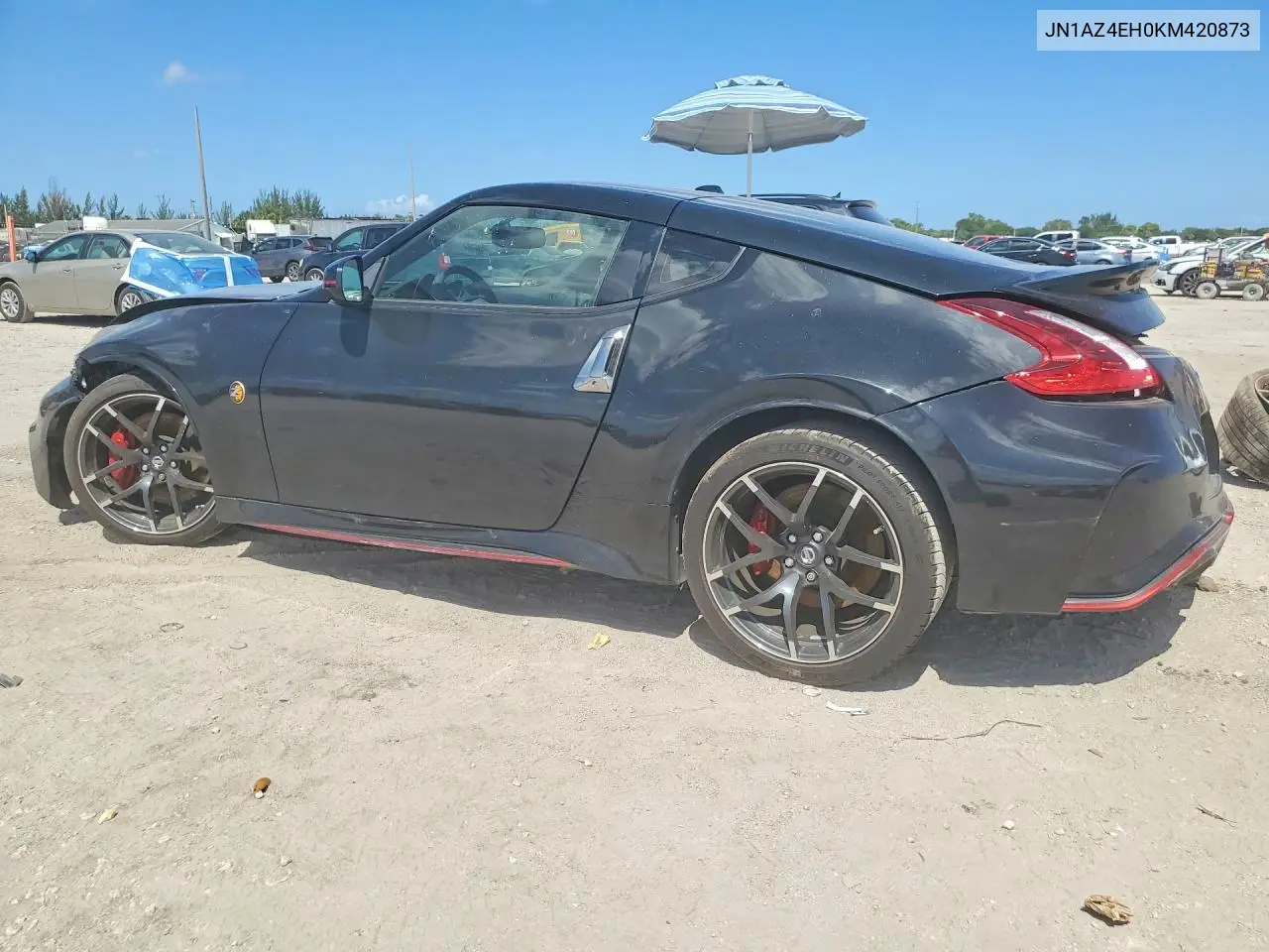 2019 Nissan 370Z Nismo VIN: JN1AZ4EH0KM420873 Lot: 54132316
