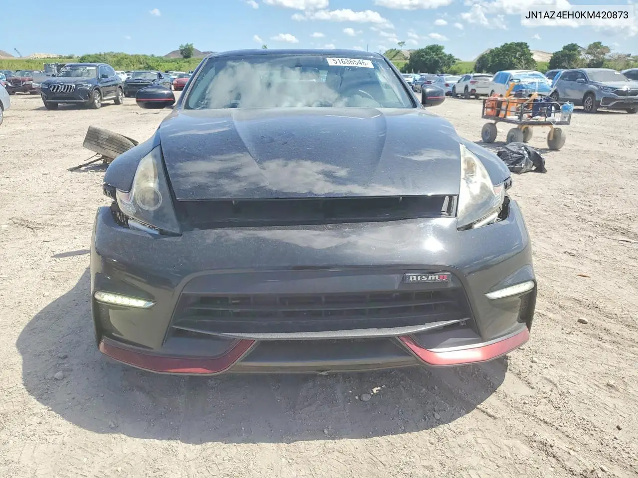 2019 Nissan 370Z Nismo VIN: JN1AZ4EH0KM420873 Lot: 54132316