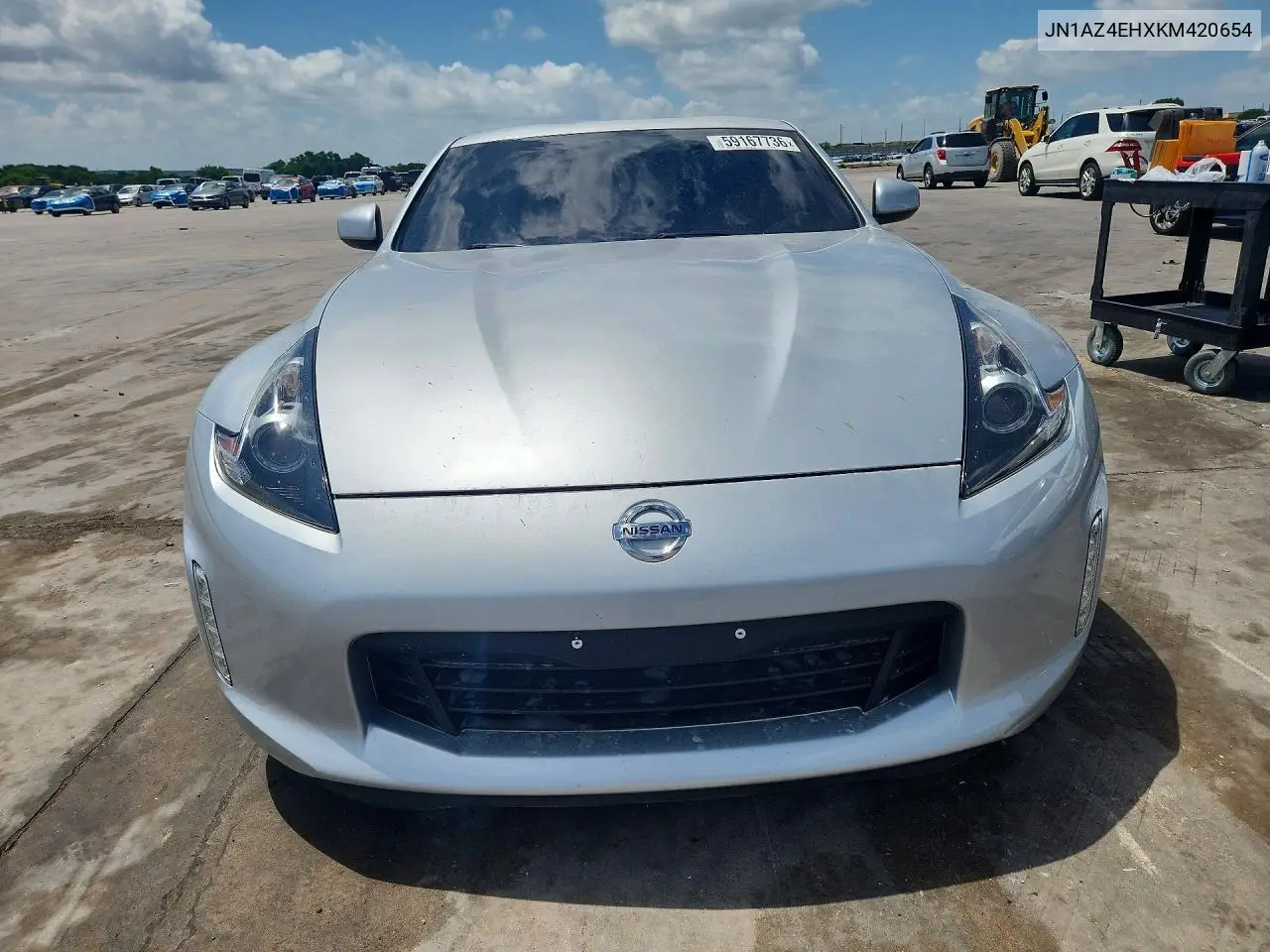 2019 Nissan 370Z Sport Touring VIN: JN1AZ4EHXKM420654 Lot: 59167736