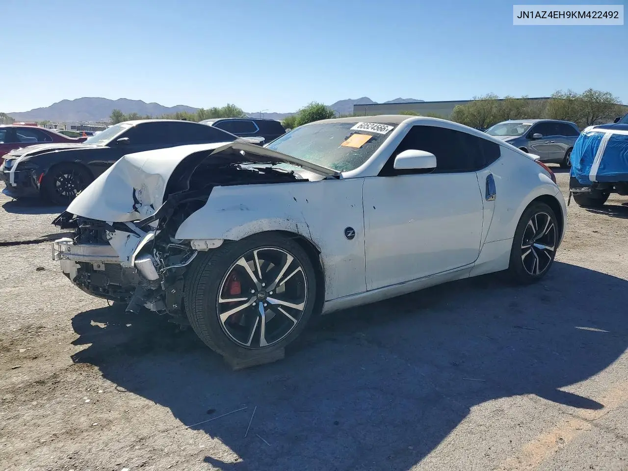 2019 Nissan 370Z Base VIN: JN1AZ4EH9KM422492 Lot: 60524566