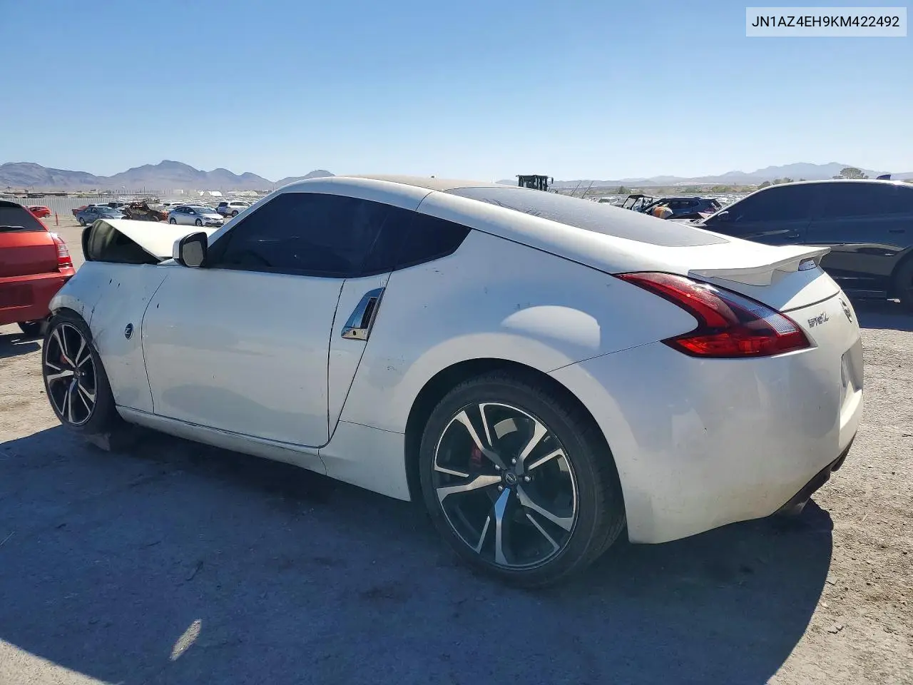 2019 Nissan 370Z Base VIN: JN1AZ4EH9KM422492 Lot: 60524566