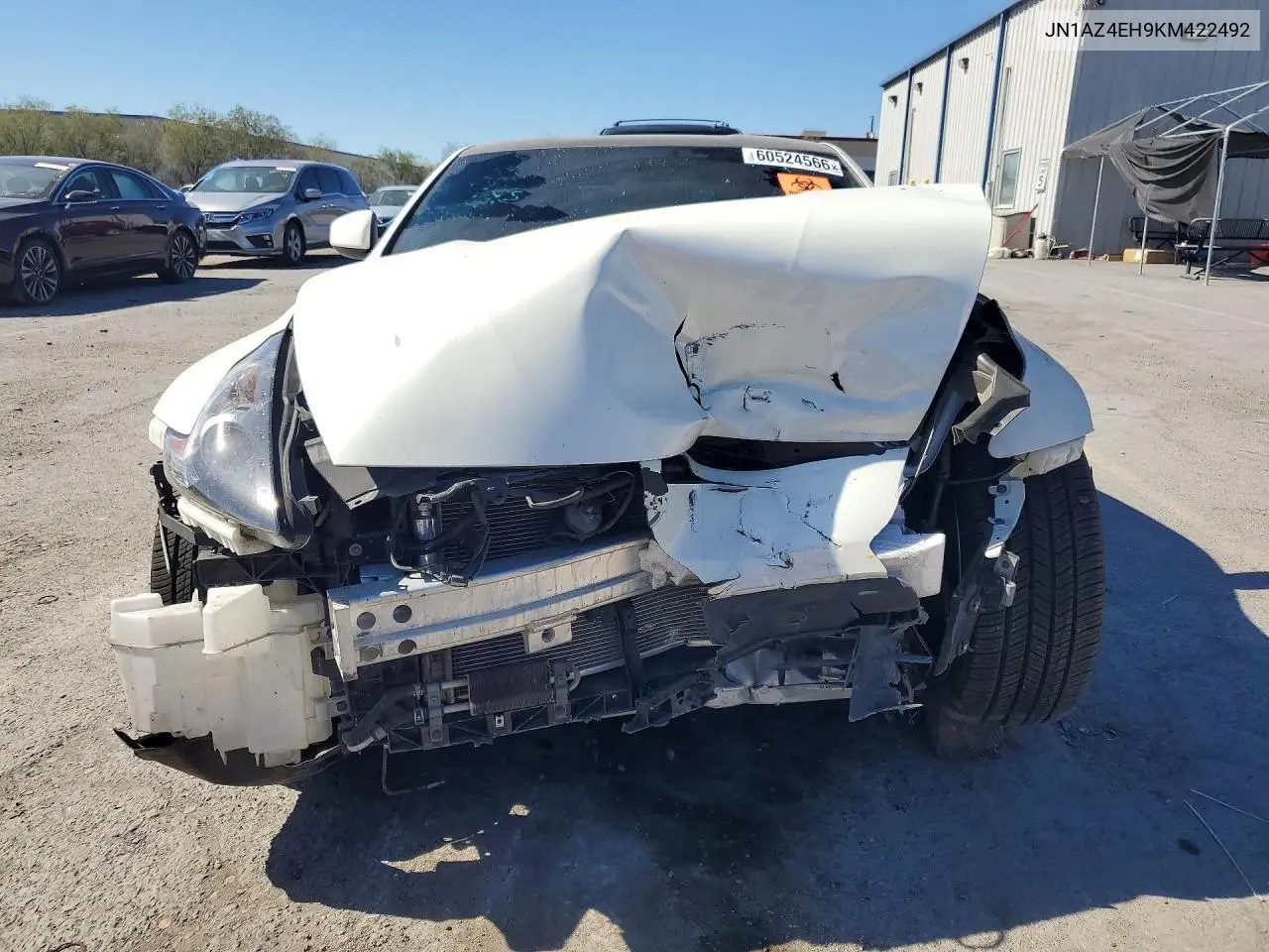 2019 Nissan 370Z Base VIN: JN1AZ4EH9KM422492 Lot: 60524566
