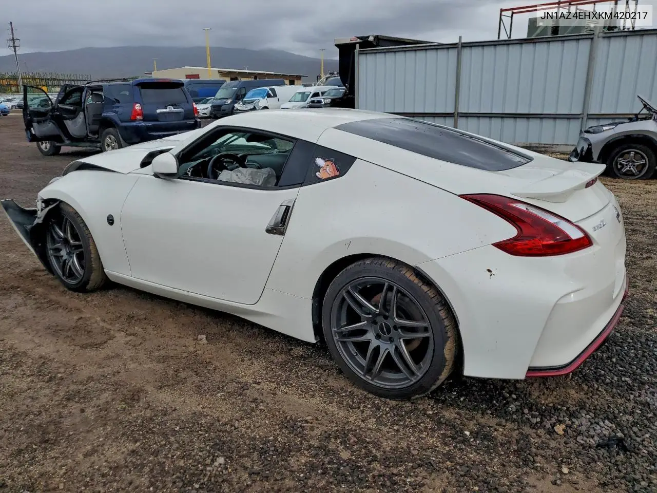 2019 Nissan 370Z Base VIN: JN1AZ4EHXKM420217 Lot: 97452235