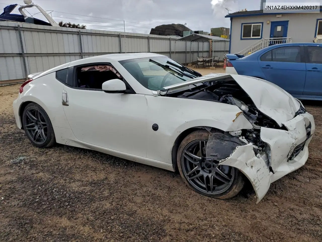 2019 Nissan 370Z Base VIN: JN1AZ4EHXKM420217 Lot: 97452235