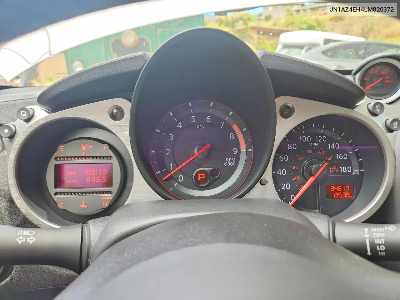 2020 Nissan 370Z Base VIN: JN1AZ4EH4LM820372 Lot: 58098596