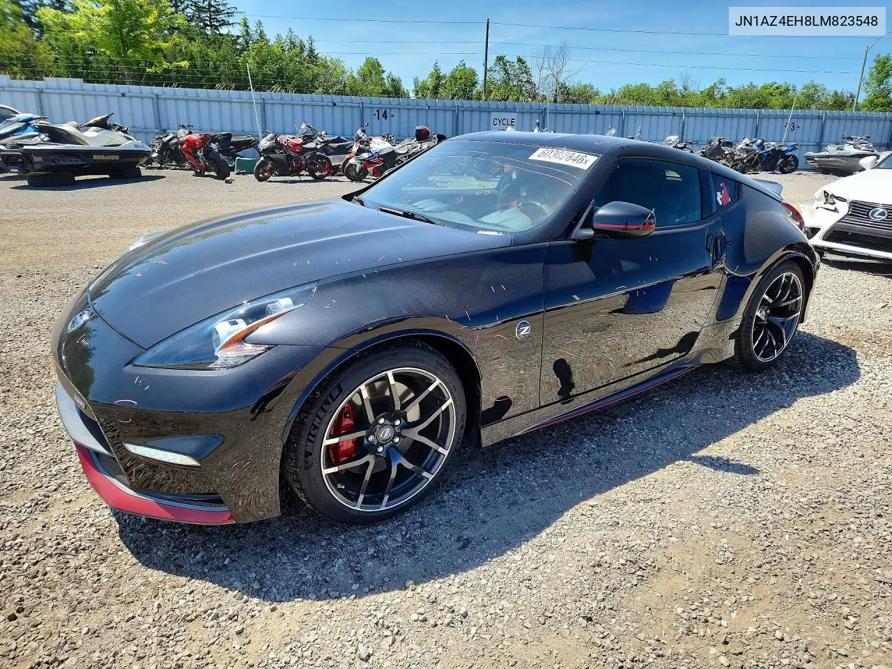 2020 Nissan 370Z Nismo VIN: JN1AZ4EH8LM823548 Lot: 60302846