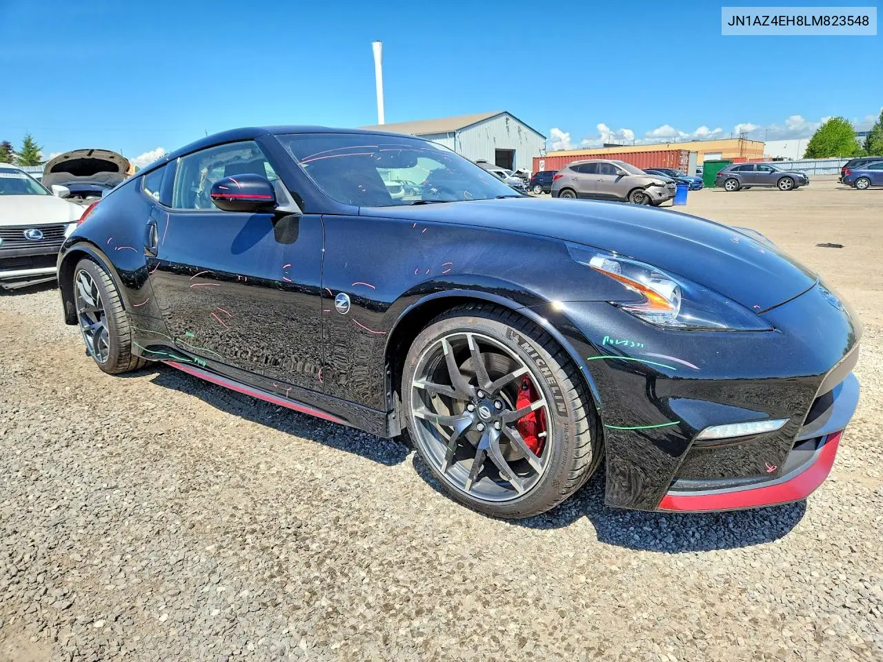 2020 Nissan 370Z Nismo VIN: JN1AZ4EH8LM823548 Lot: 60302846