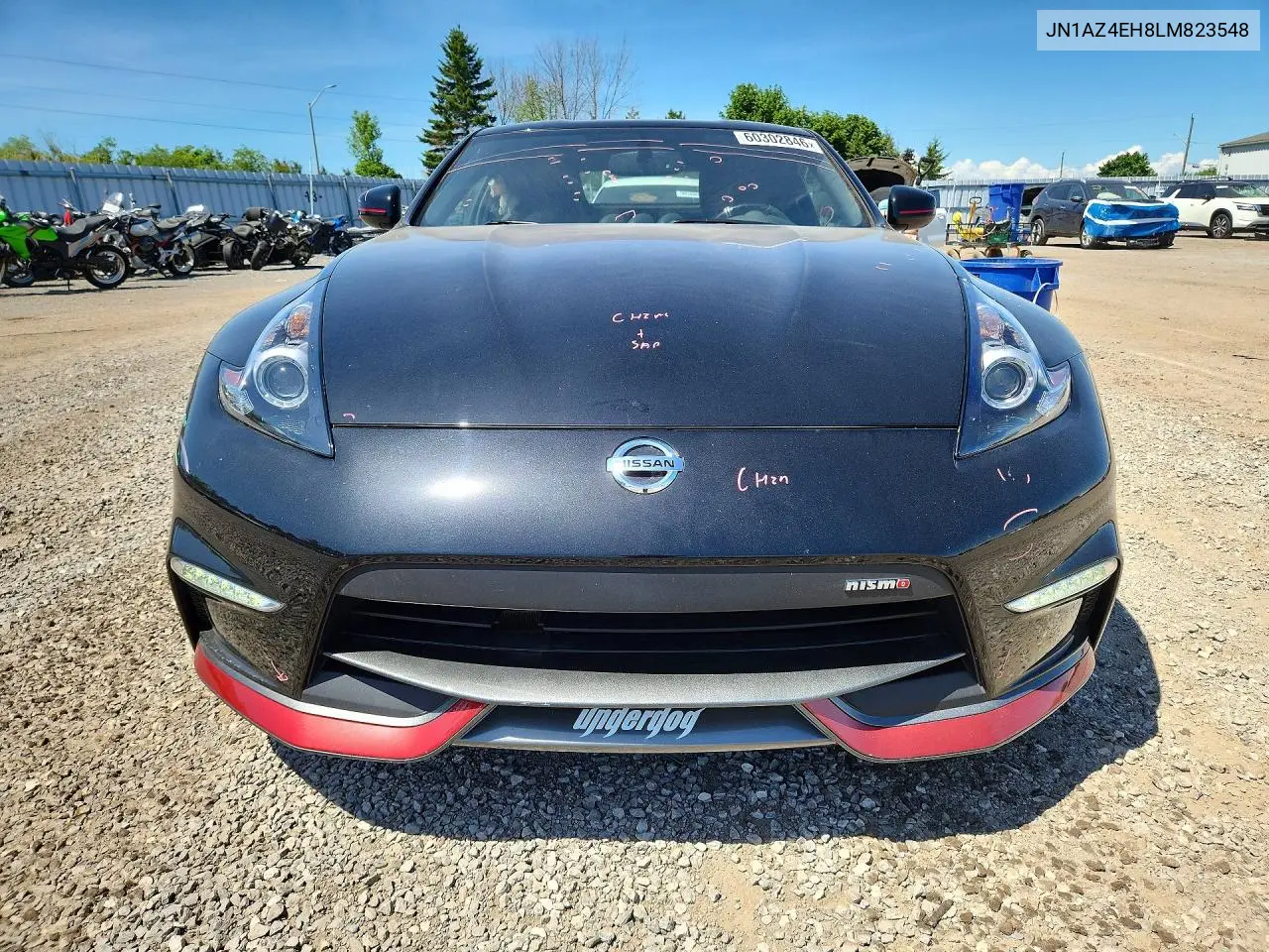 2020 Nissan 370Z Nismo VIN: JN1AZ4EH8LM823548 Lot: 60302846
