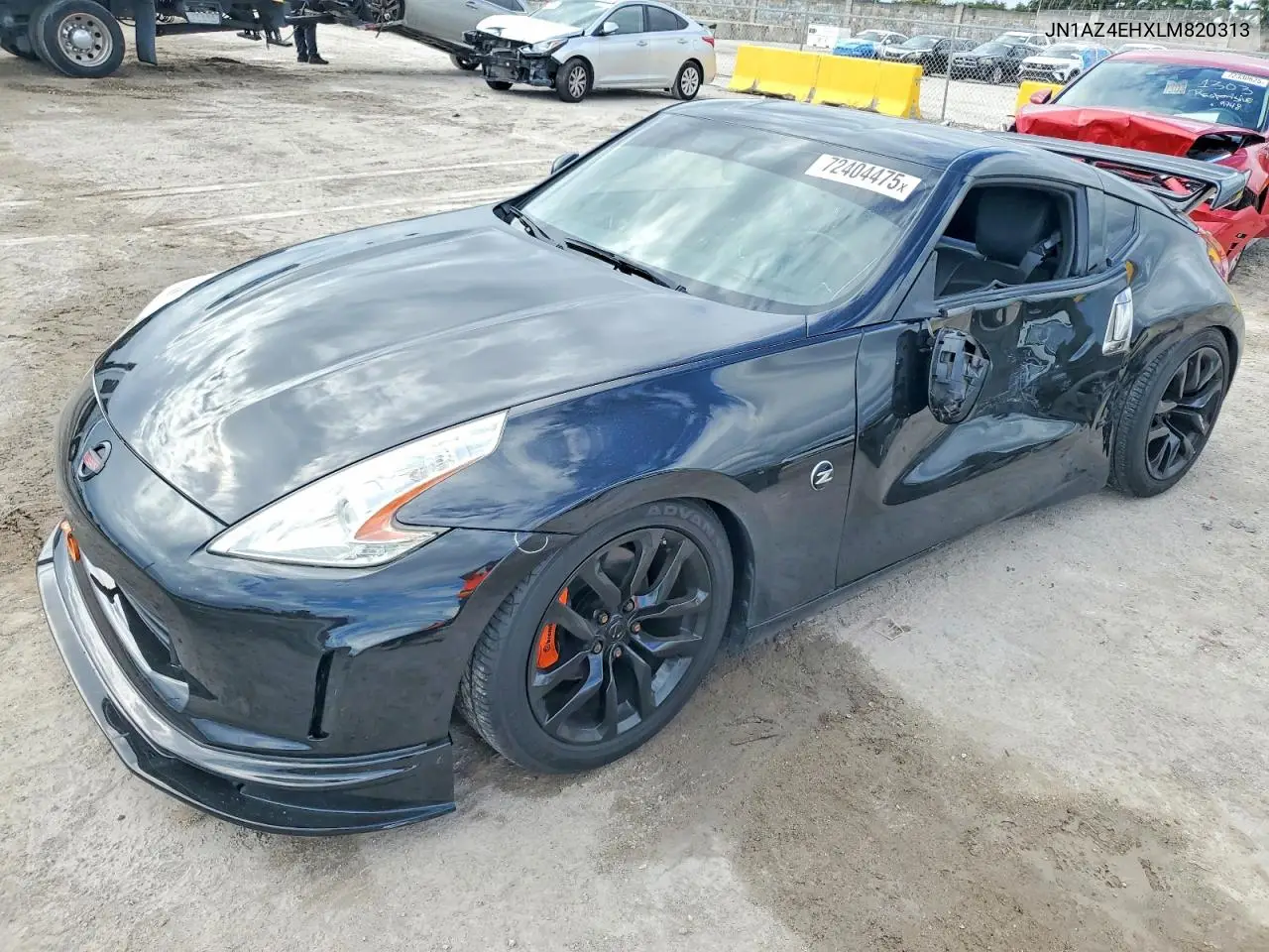 2020 Nissan 370Z Base VIN: JN1AZ4EHXLM820313 Lot: 72404475