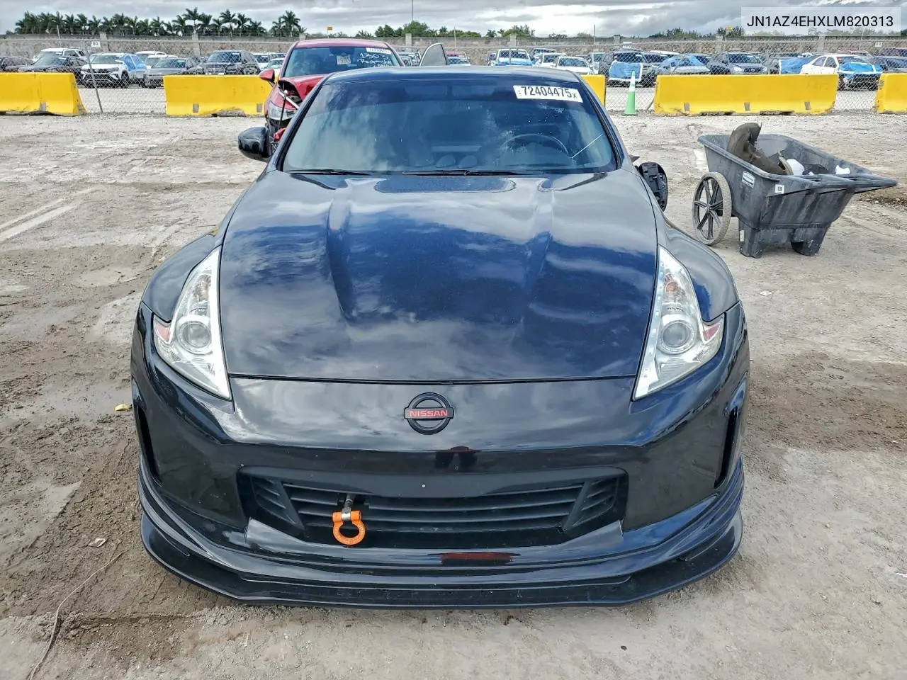 2020 Nissan 370Z Base VIN: JN1AZ4EHXLM820313 Lot: 72404475