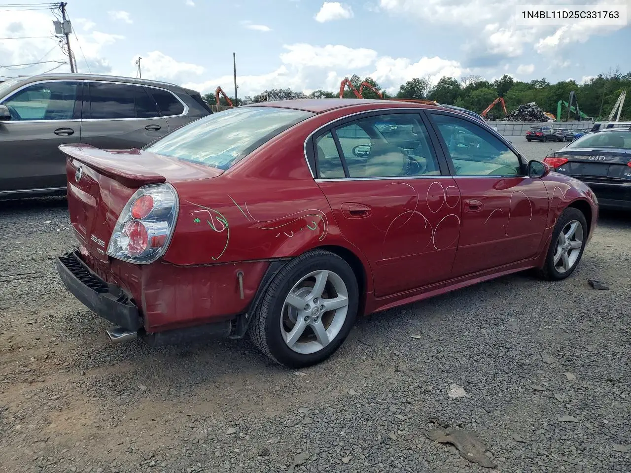2005 Nissan Altima 3.5 Se VIN: 1N4BL11D25C331763 Lot: 62243296