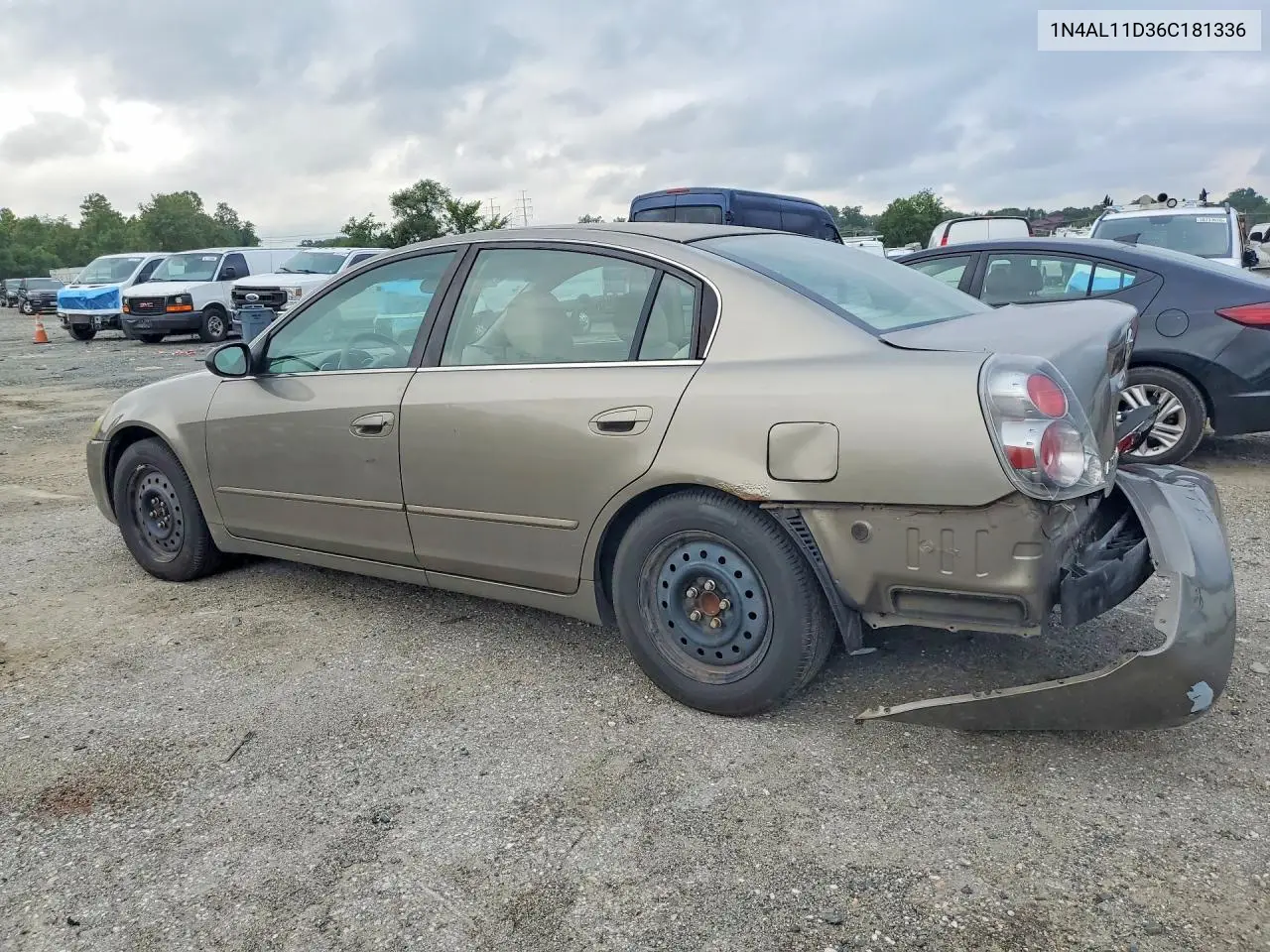 2006 Nissan Altima 2.5 VIN: 1N4AL11D36C181336 Lot: 61686706