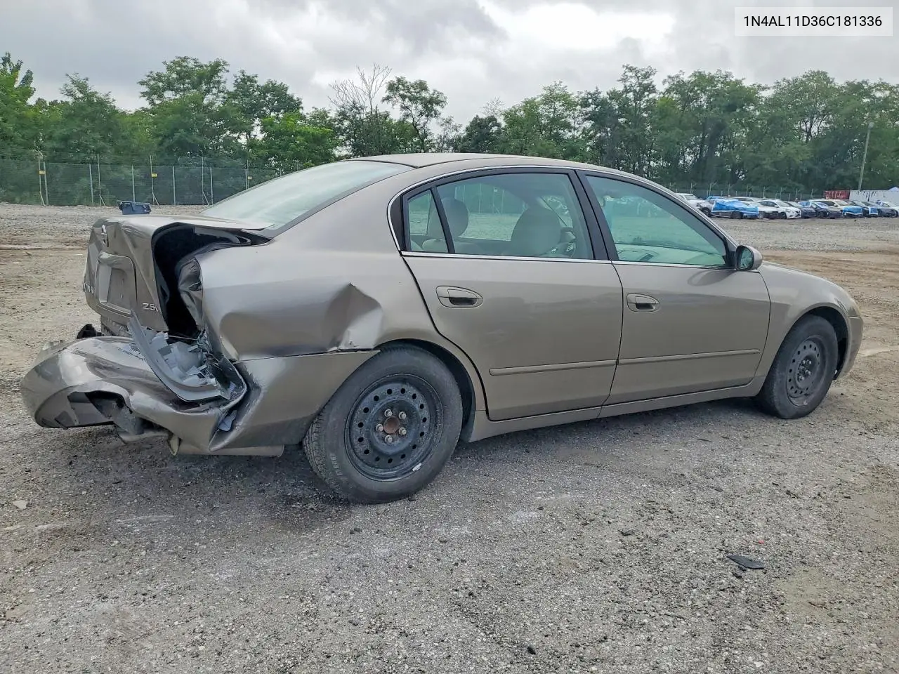 2006 Nissan Altima 2.5 VIN: 1N4AL11D36C181336 Lot: 61686706