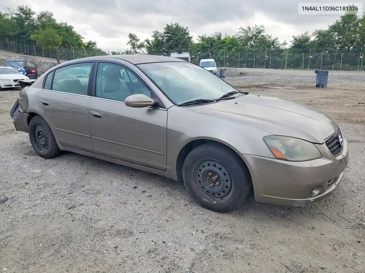 2006 Nissan Altima 2.5 VIN: 1N4AL11D36C181336 Lot: 61686706