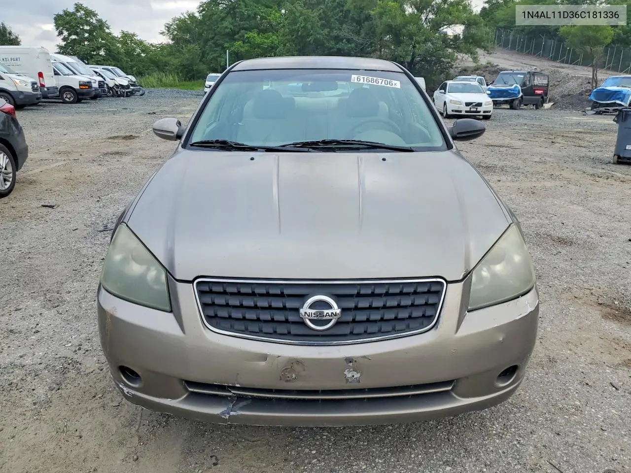 2006 Nissan Altima 2.5 VIN: 1N4AL11D36C181336 Lot: 61686706