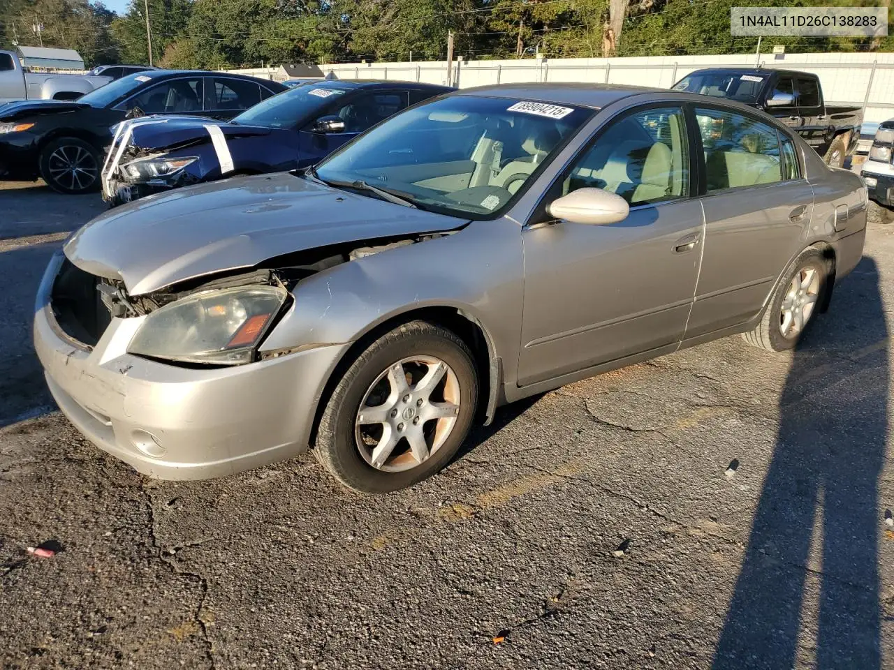 1N4AL11D26C138283 2006 Nissan Altima S