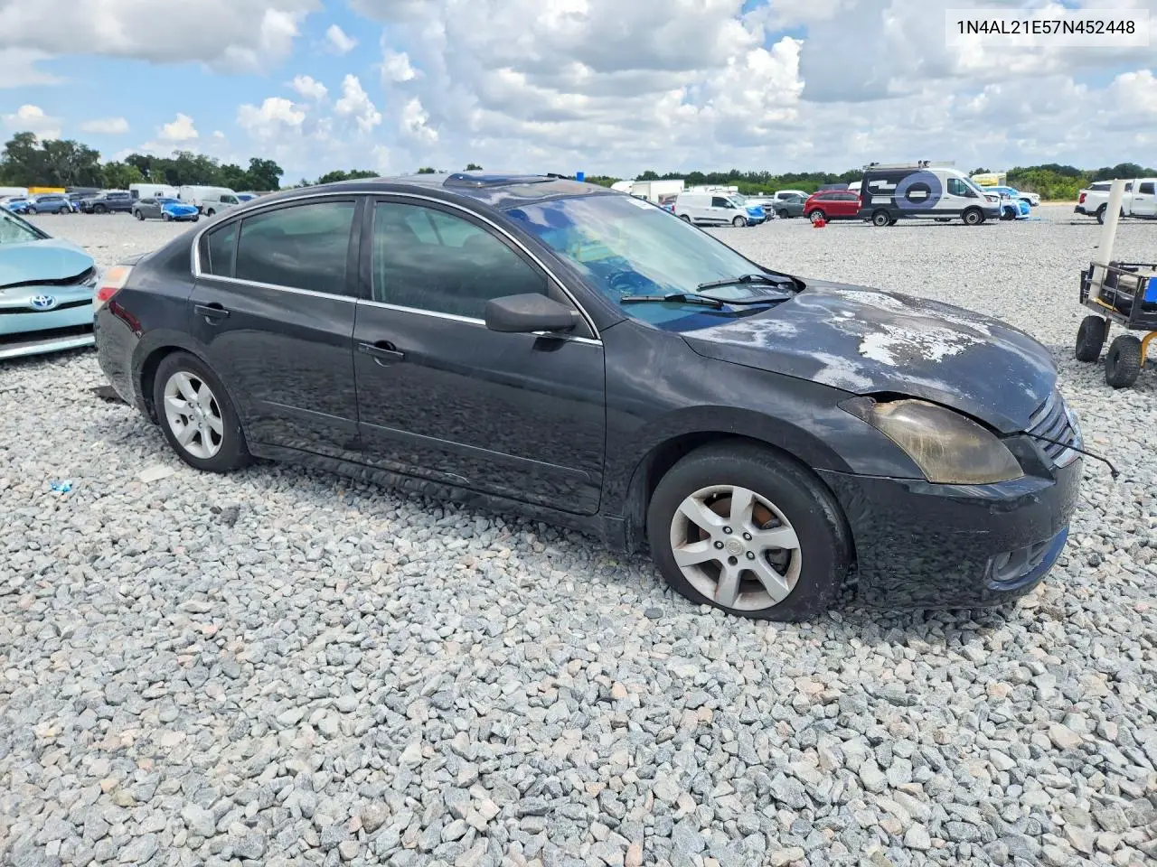 2007 Nissan Altima 2.5 VIN: 1N4AL21E57N452448 Lot: 52044676