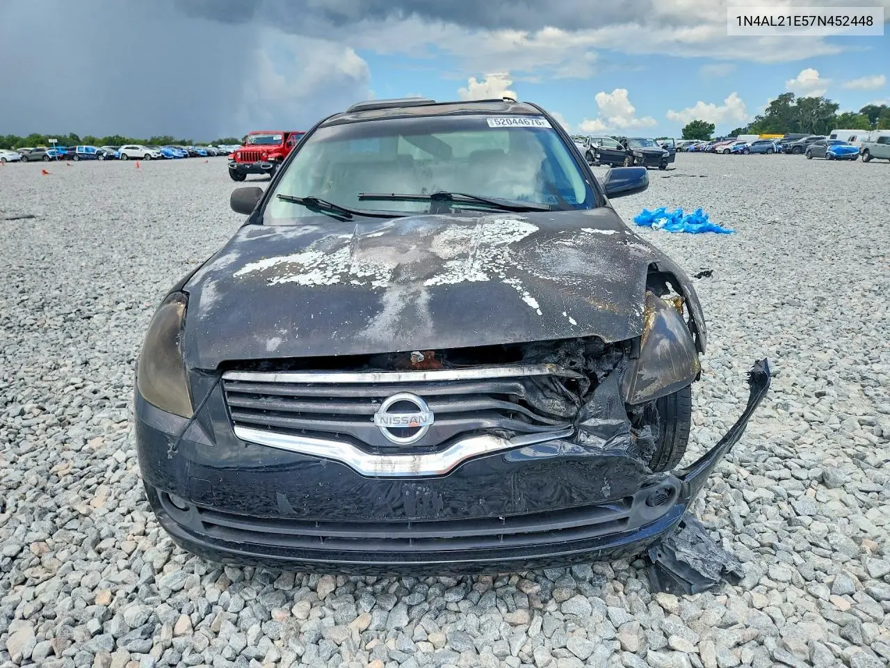 2007 Nissan Altima 2.5 VIN: 1N4AL21E57N452448 Lot: 52044676