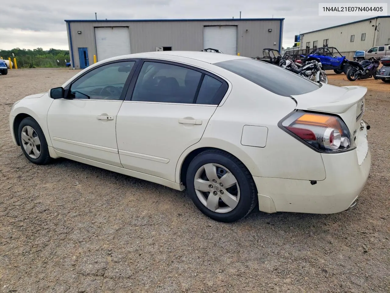 2007 Nissan Altima 2.5 VIN: 1N4AL21E07N404405 Lot: 62120026