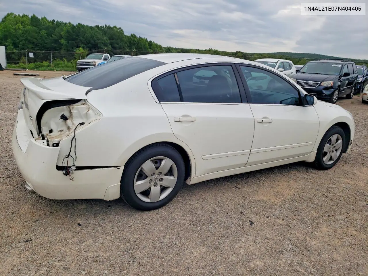 2007 Nissan Altima 2.5 VIN: 1N4AL21E07N404405 Lot: 62120026