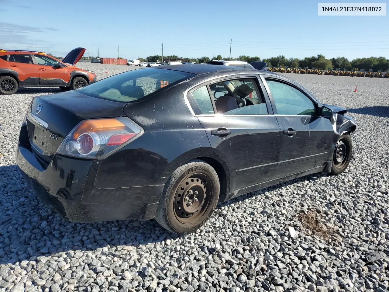 1N4AL21E37N418072 2007 Nissan Altima 2.5
