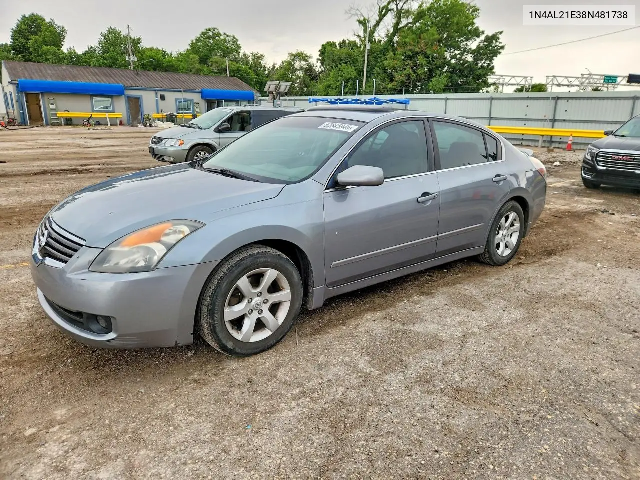 2008 Nissan Altima 2.5 VIN: 1N4AL21E38N481738 Lot: 53845946