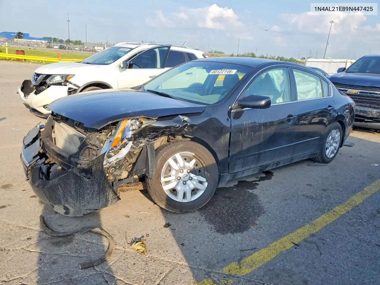 2009 Nissan Altima 2.5 VIN: 1N4AL21E89N447425 Lot: 60122146