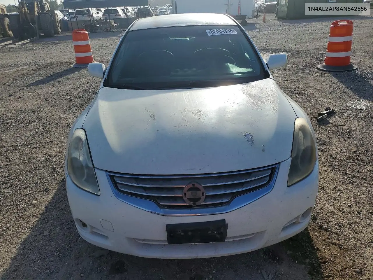2010 Nissan Altima 2.5 VIN: 1N4AL2AP8AN542556 Lot: 62004836