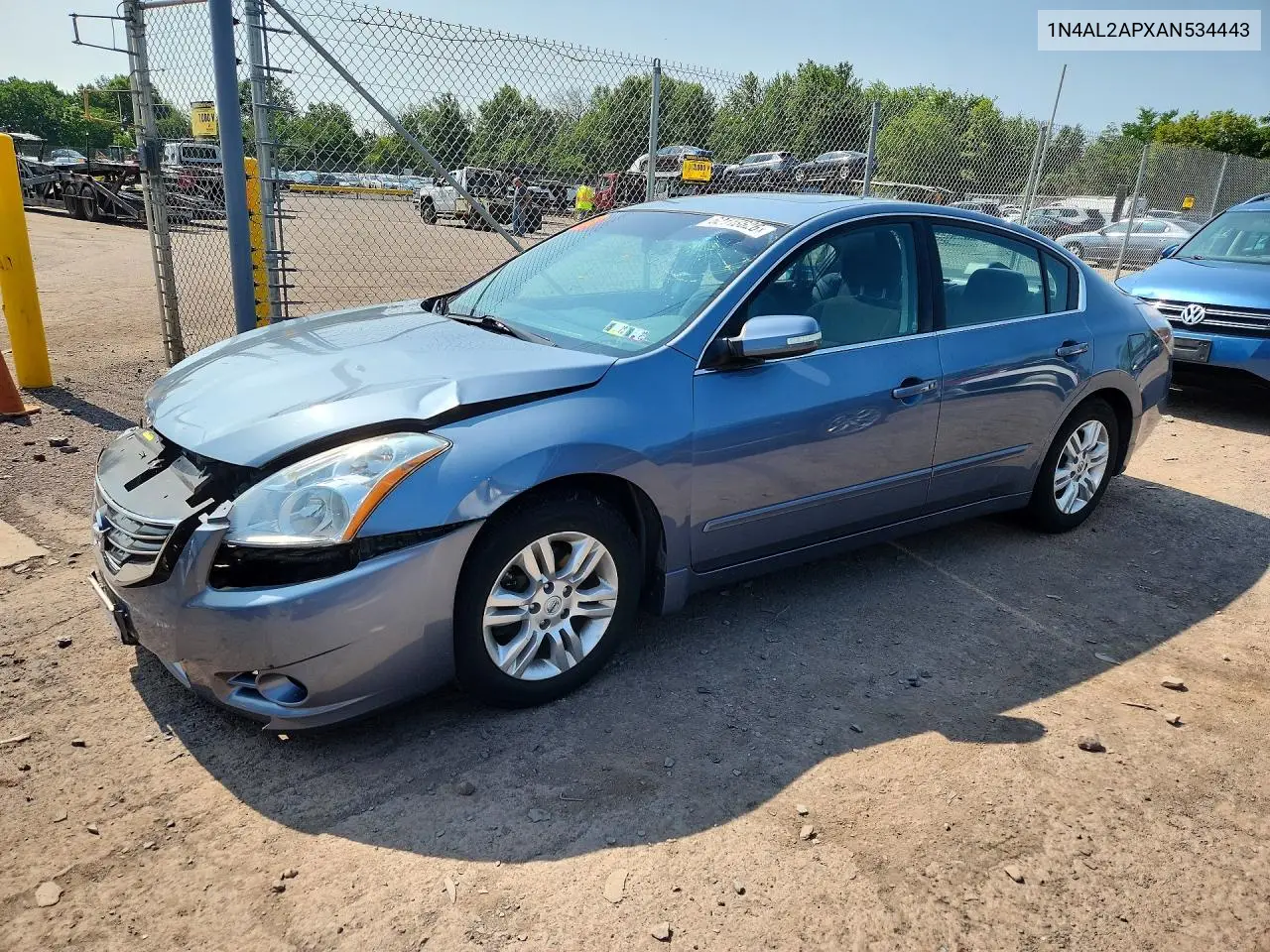 2010 Nissan Altima 2.5 VIN: 1N4AL2APXAN534443 Lot: 62118626