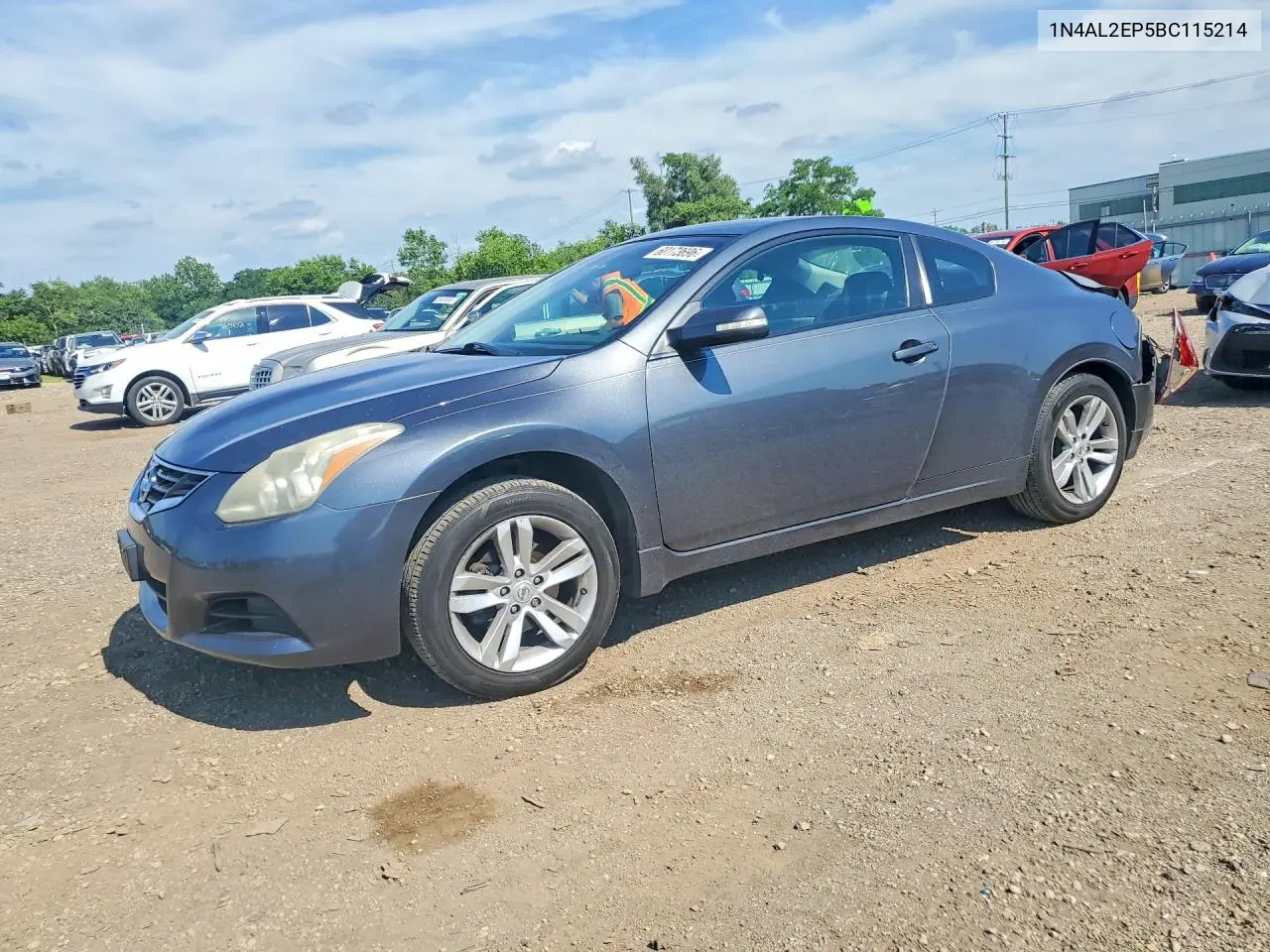 2011 Nissan Altima S VIN: 1N4AL2EP5BC115214 Lot: 60173696