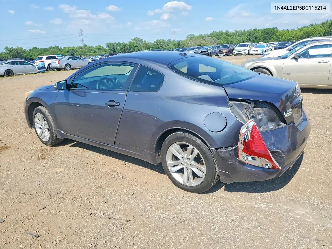 2011 Nissan Altima S VIN: 1N4AL2EP5BC115214 Lot: 60173696