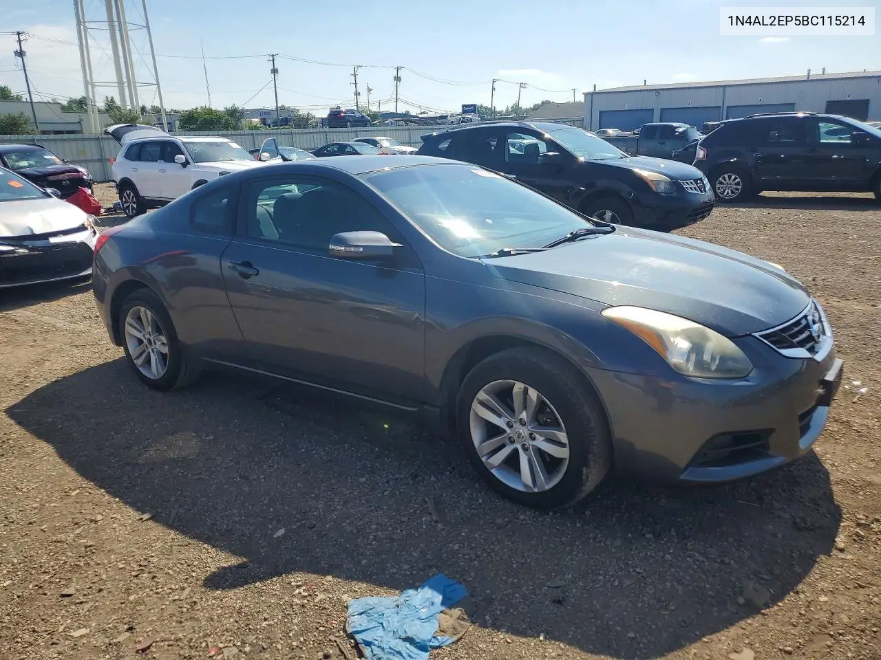 2011 Nissan Altima S VIN: 1N4AL2EP5BC115214 Lot: 60173696