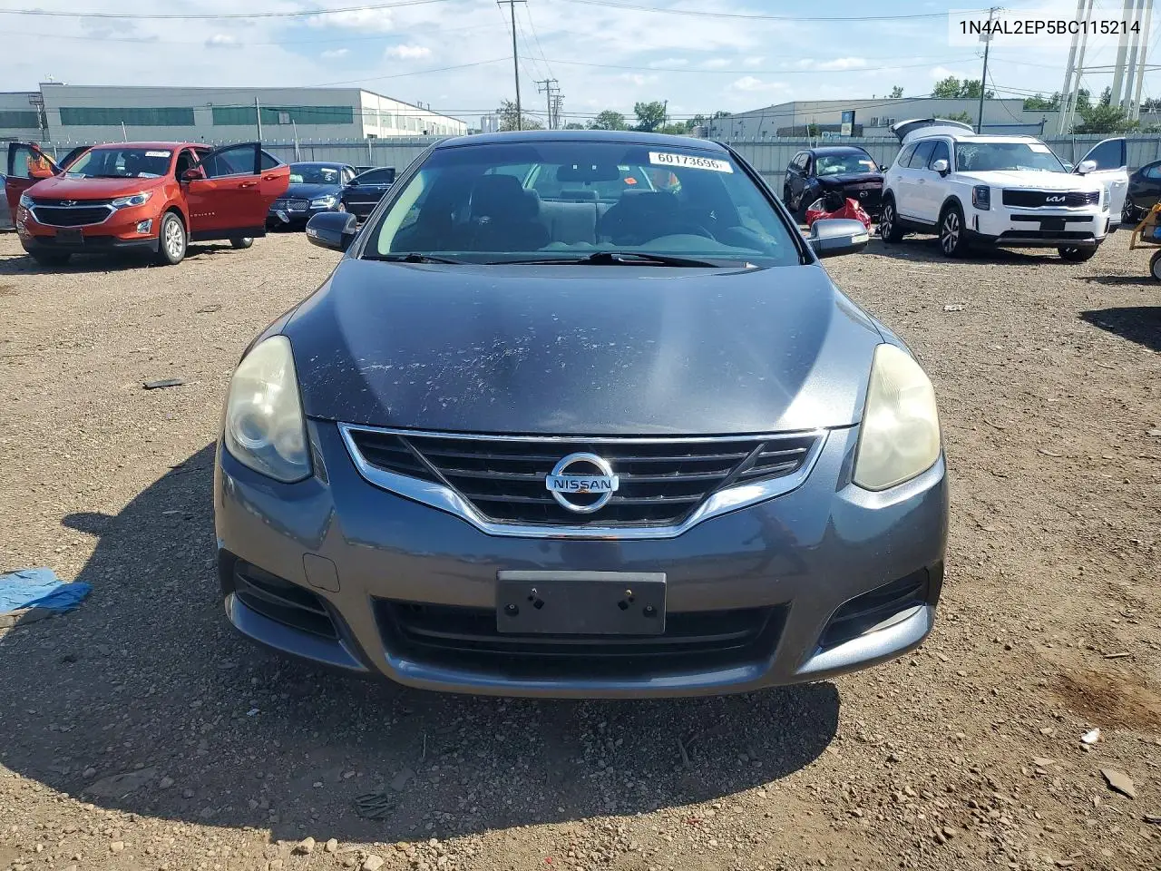 2011 Nissan Altima S VIN: 1N4AL2EP5BC115214 Lot: 60173696