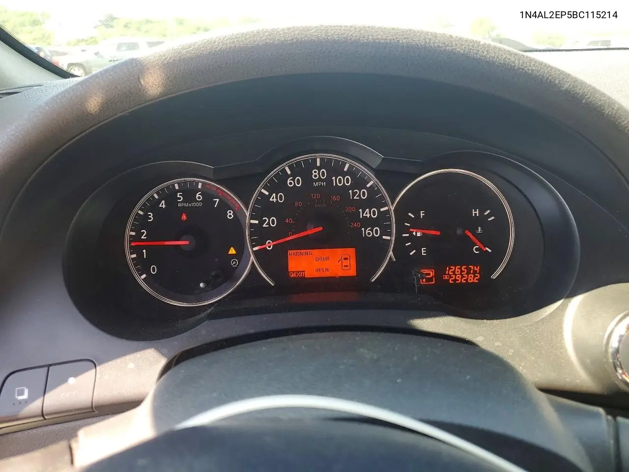 2011 Nissan Altima S VIN: 1N4AL2EP5BC115214 Lot: 60173696