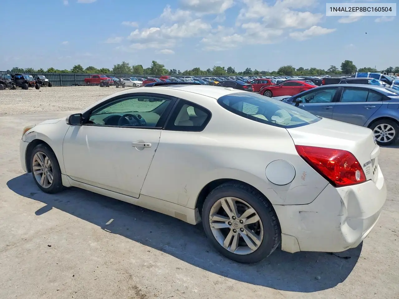 2011 Nissan Altima 2.5 S VIN: 1N4AL2EP8BC160504 Lot: 61810416
