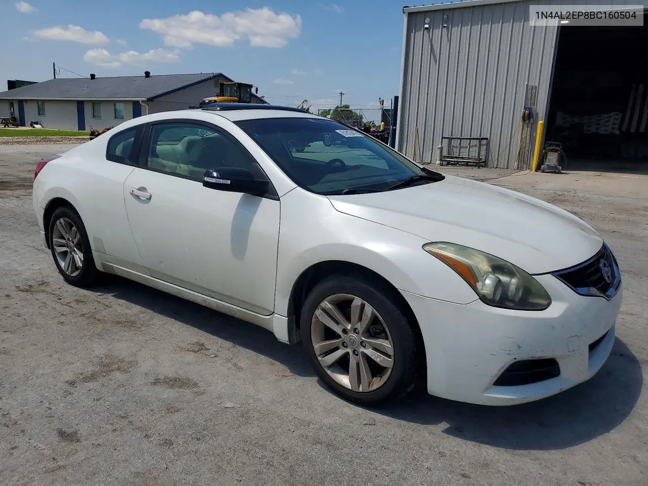 2011 Nissan Altima 2.5 S VIN: 1N4AL2EP8BC160504 Lot: 61810416