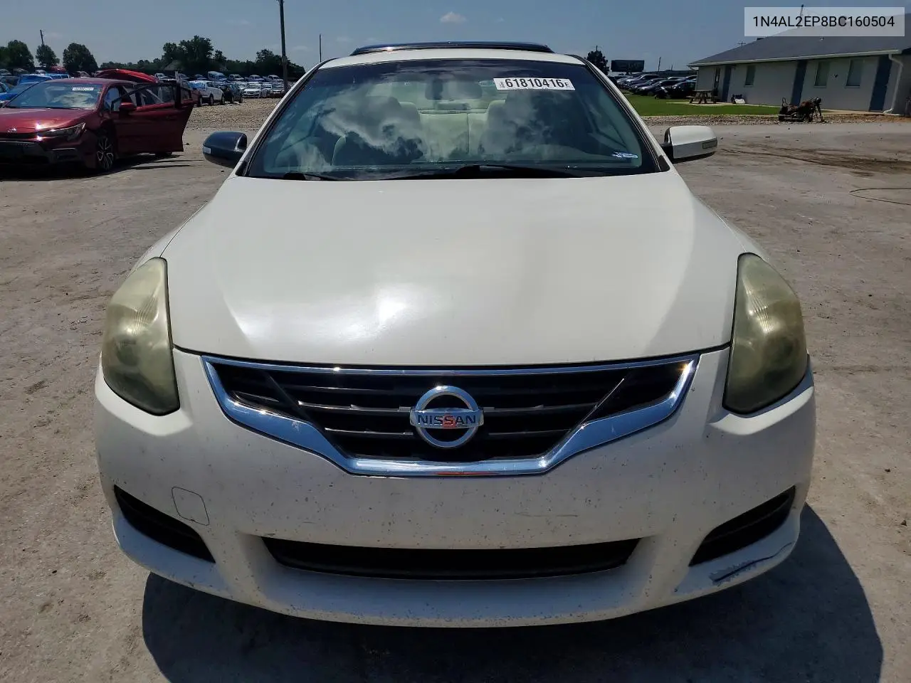 2011 Nissan Altima 2.5 S VIN: 1N4AL2EP8BC160504 Lot: 61810416