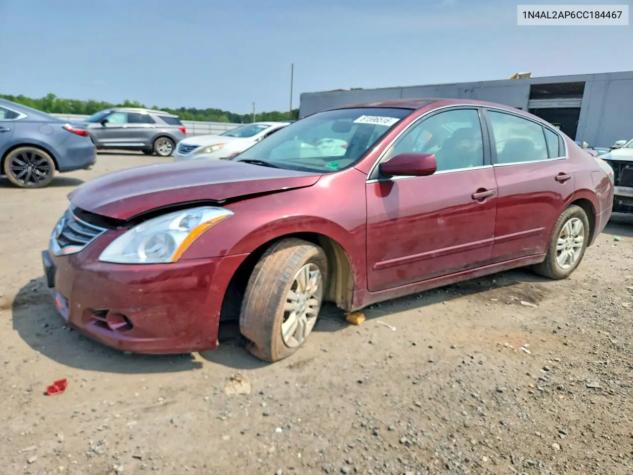 2012 Nissan Altima 2.5 VIN: 1N4AL2AP6CC184467 Lot: 61596516