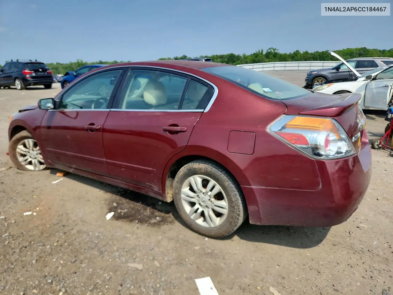 2012 Nissan Altima 2.5 VIN: 1N4AL2AP6CC184467 Lot: 61596516