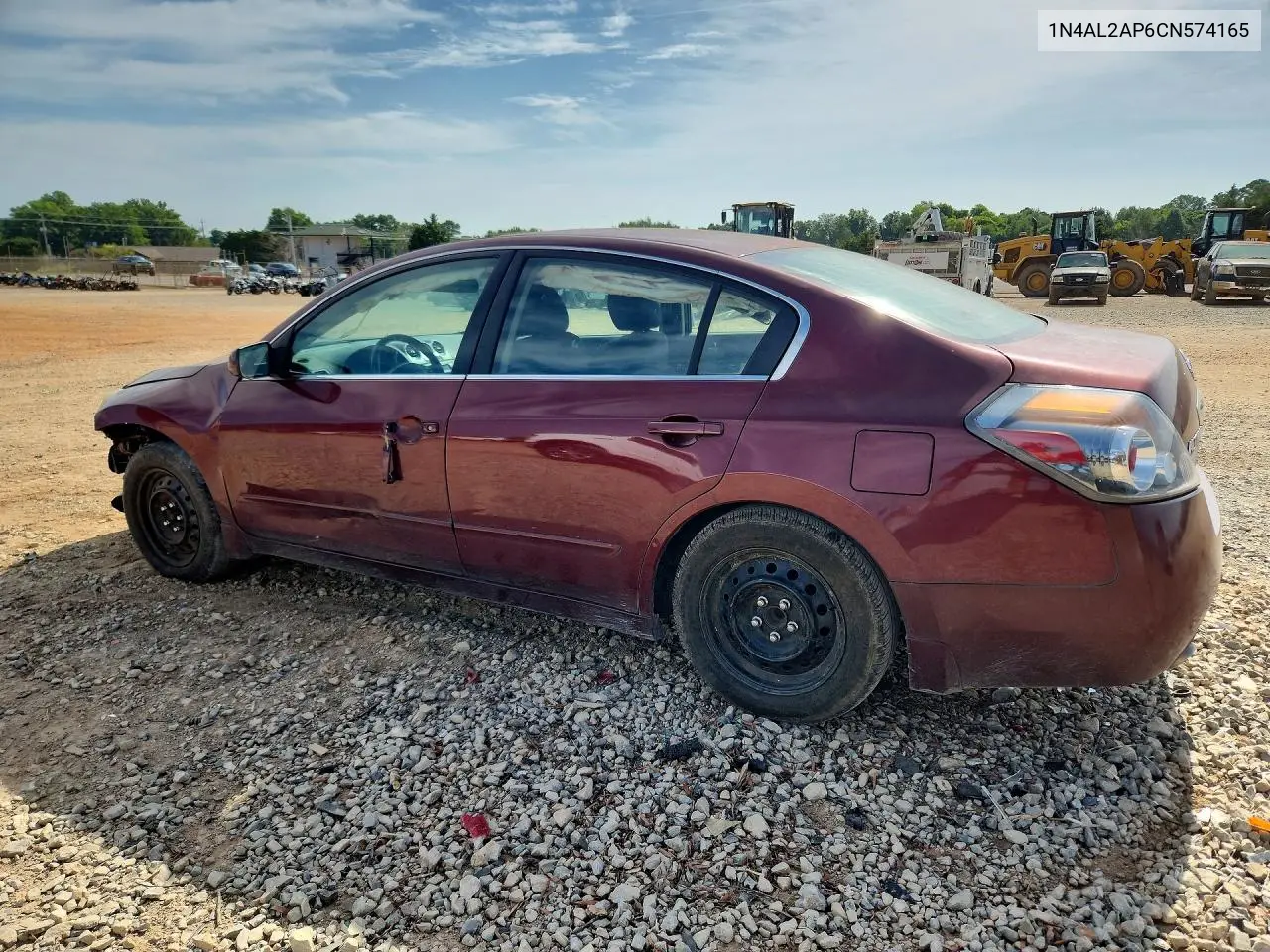 2012 Nissan Altima 2.5 VIN: 1N4AL2AP6CN574165 Lot: 61864716