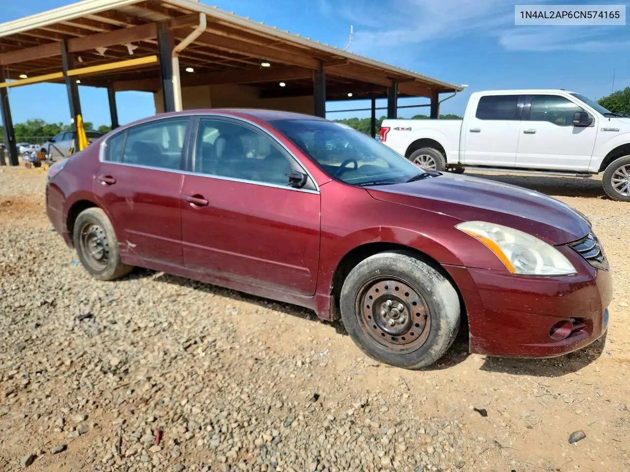 2012 Nissan Altima 2.5 VIN: 1N4AL2AP6CN574165 Lot: 61864716