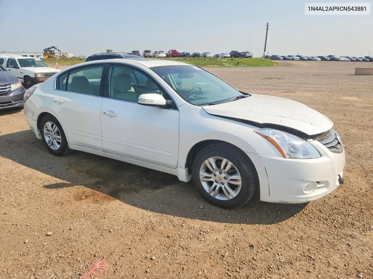 2012 Nissan Altima 2.5 VIN: 1N4AL2AP9CN543881 Lot: 62132246