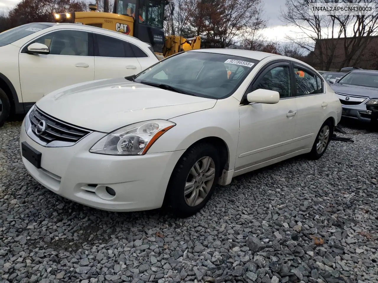1N4AL2AP6CN430003 2012 Nissan Altima 2.5