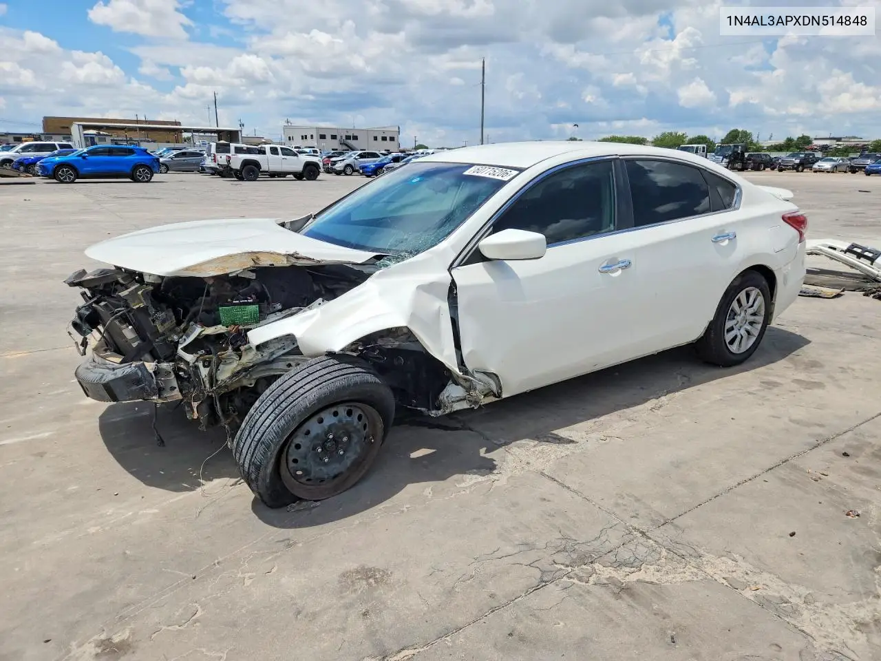 2013 Nissan Altima 2.5 VIN: 1N4AL3APXDN514848 Lot: 60775206