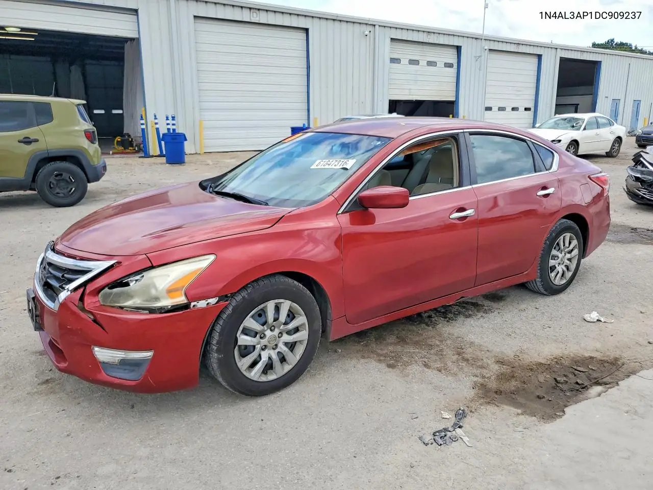2013 Nissan Altima 2.5 VIN: 1N4AL3AP1DC909237 Lot: 61847316