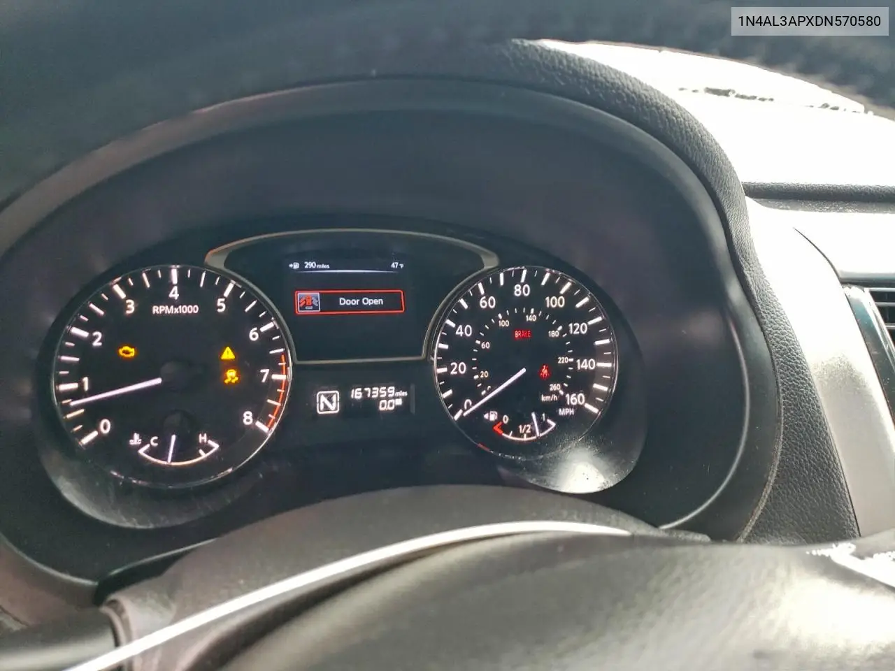 1N4AL3APXDN570580 2013 Niss Altima