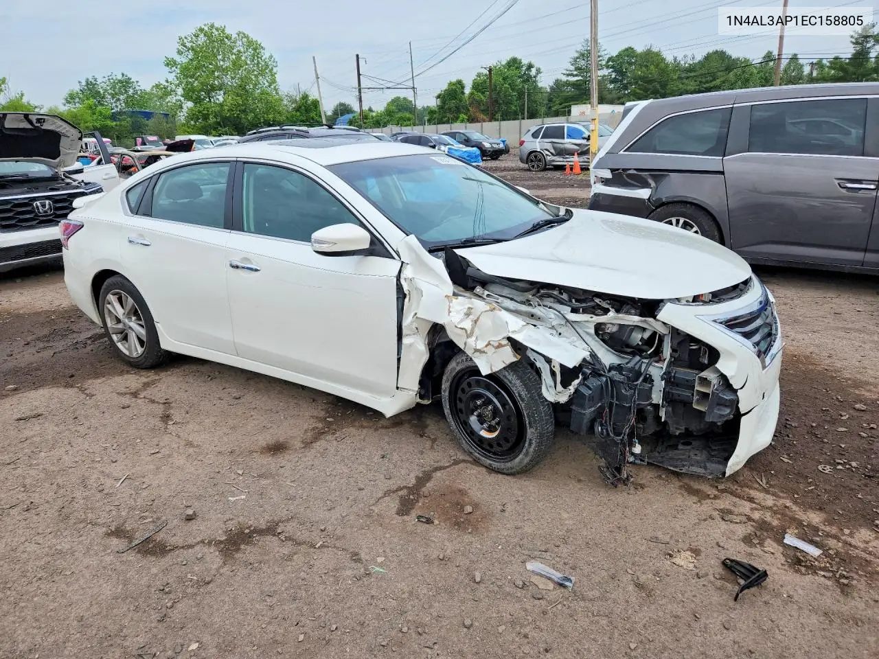 1N4AL3AP1EC158805 2014 Nissan Altima 2.5 Sl