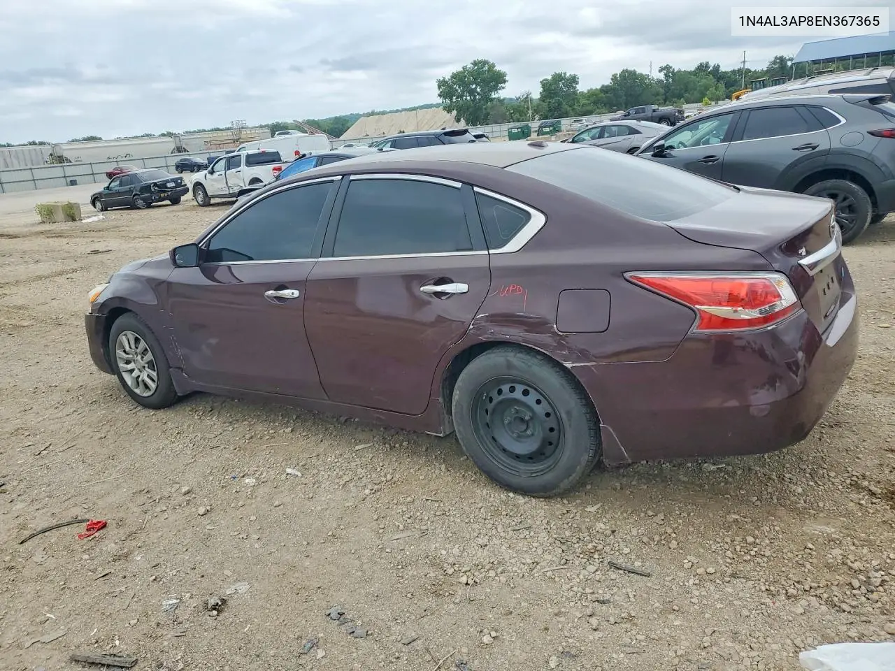 1N4AL3AP8EN367365 2014 Nissan Altima 2.5 S